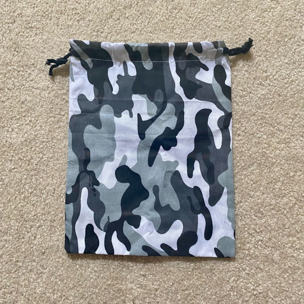 Camo Drawstring Bag